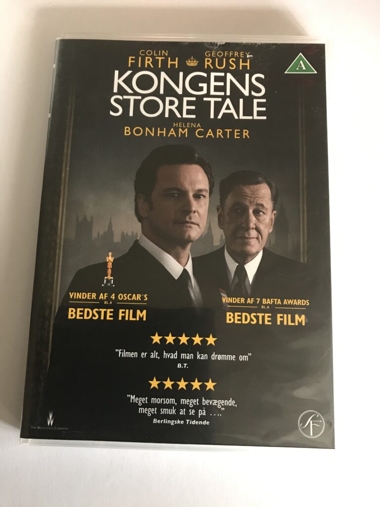 Kongens store tale (DVD)