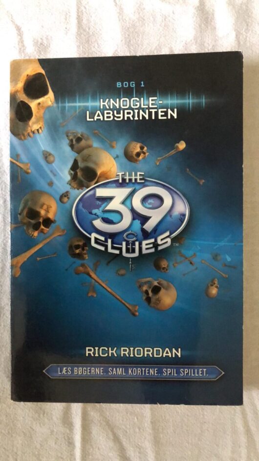 Knogle Labyrinten - The 39 Clues (Rick Riordan) Papperback
