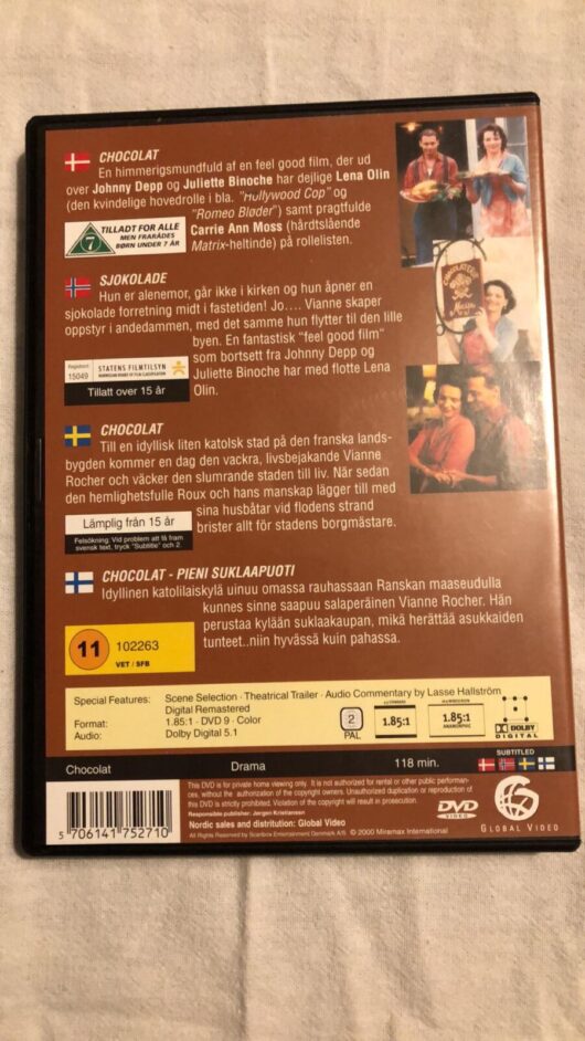 Chocolat (DVD) 1