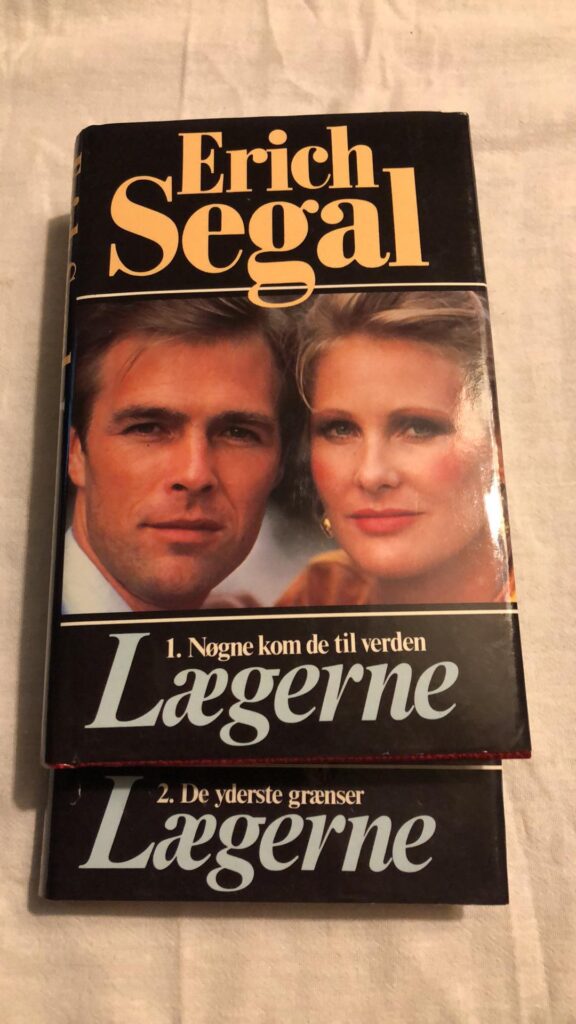 Lægerne - 1.del Nøgne kom de til verden & 2.del De yderste grænser (Erich Segal) Hardback