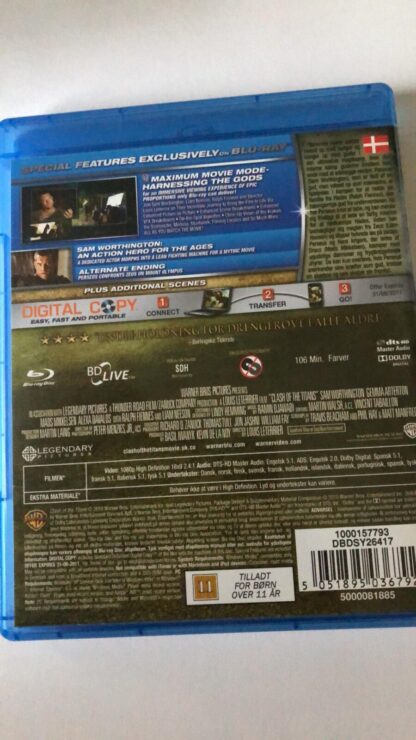 CLASH OF THE TITANS (Blu - ray) - Image 2