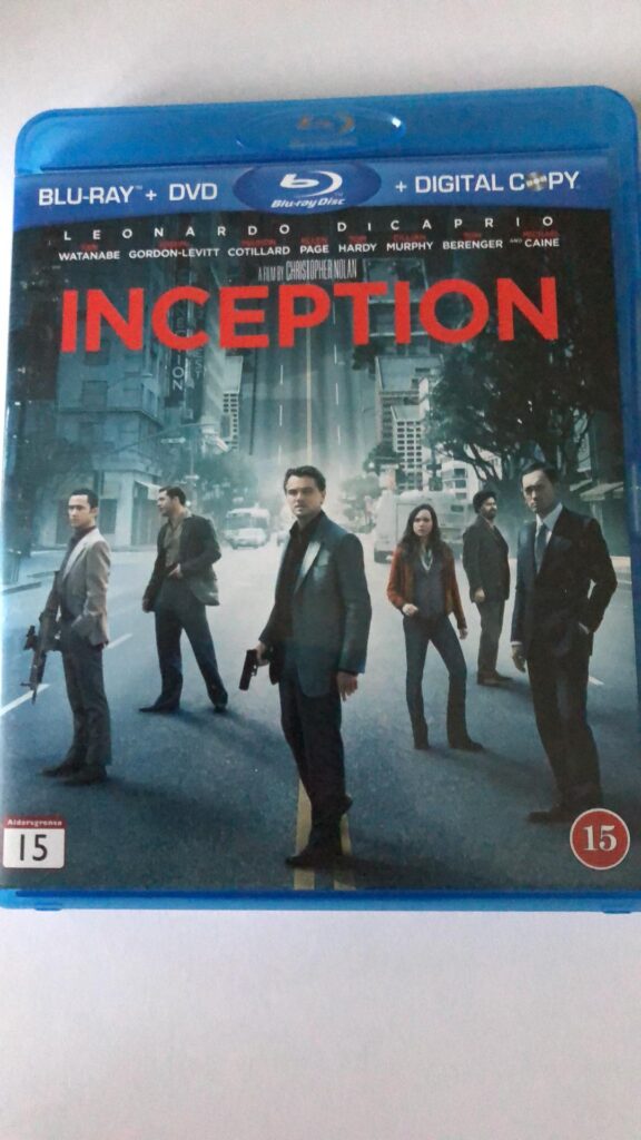 INCEPTION (blue ray)