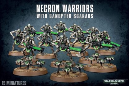 Necron Warriors With Canoptek Scarabs