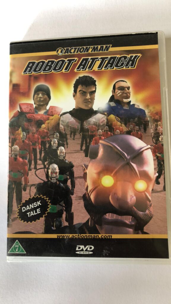 ROBOT ATTACK actionman (DVD