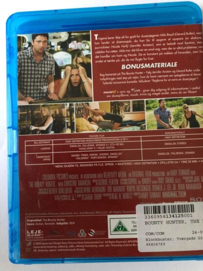 THE BOUNTY HUNTER (Blu - Ray) - Image 2